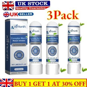 3er Pack Complex Herren Naseninhalator, MenStick Naseninhalator - Bild 1 von 7