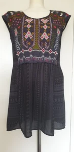 One September Embroidered Tunic Top Size S New With Tag - Picture 1 of 9