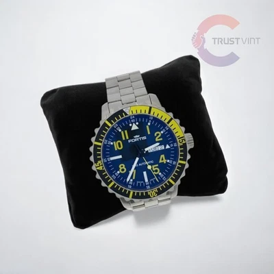 FORTIS B-42 670.24.158 Day Date Automatic Stainless Steel Men's Watch from Japan - Image 1 of 4