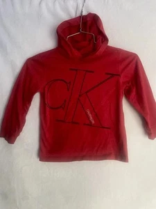 Calvin Klein Youth Lightweight Pullover Hooded / Size 4T- 5T  - Picture 1 of 3