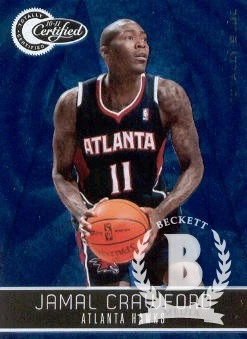 2010-11 Totally Certified Blue #42 Jamal Crawford /299 - BSK - Image 1 of 2