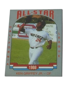 1988 California League All-Star Ken Griffey Jr., #26, San Bernardino Spirit. - Picture 1 of 4
