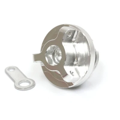 Silver CNC Oil Filler Cap Replacement For Kawasaki Z400 19-23 22 21 20 - Image 1 of 4