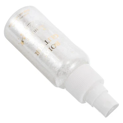  Körperglitter, silberner Körperglitter, Spray, glitzerndes Haarspray, - Bild 1 von 4