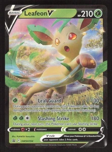 2022 SWSH SWORD & SHIELD PROMO CARDS LEAFEON V SWSH194 MINT PROMO POKEMON - Picture 1 of 2