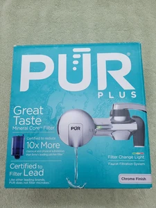 Sistema de Filtración de Grifo PUR Plus Cromo Modelo PFM400H (1 Montaje de Grifo, 1 Filtro) - Imagen 1 de 9