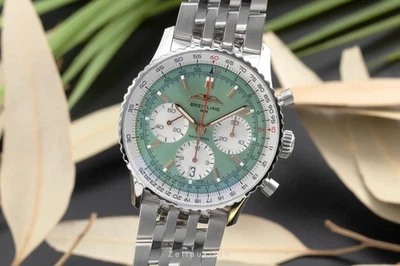 Breitling Navitimer 01 Chronograph 41 Herrenuhr Ref. AB0139211L1A1 NP: 9650,- €  - Bild 1 von 4