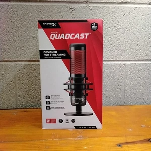 HyperX QuadCast USB Kondensator Gaming Mikrofon für PS4/PS5/PC/Mac - Neu (versiegelt) - Bild 1 von 5