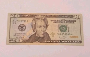 2004 $20 Federal Reserve Note Philadelphia Fr. #2089C* Star Note - Picture 1 of 4