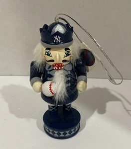 New York Yankees Schiaccianoci Decorazione Natalizia Mini 3,5" Forever MLB Baseball - Foto 1 di 9
