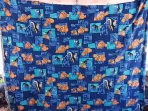 Finding Nemo Fleese Panel Material 63 × 51 Made By Disney Pixar - Picture 1 of 6