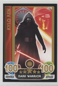 2016 Topps Star Wars 2016 Europe Celebration Force Attax Jumbo Kylo Ren #CE6 - Picture 1 of 2