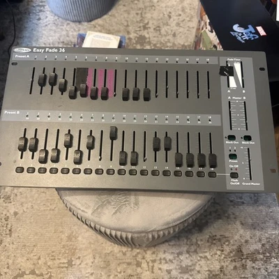 Showtec Easy Fade 36 DMX Controller Desk 36CH Stage School Theatre Lighting - Image 1 of 4