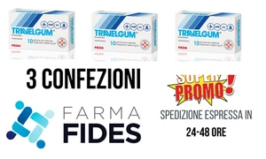 3 Confezioni Gomme da Masticare Travelgum 10 Gomme - Foto 1 di 1
