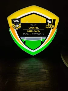 The WARL - Western Australian Rugby Leauge - NRLWA Collection - LED Light up sig - Picture 1 of 3