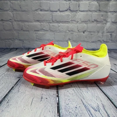adidas F50 Elite K Soccer Cleats ‘Pure Victory Pack’ IE1305 Kids Size 13.5K - Image 1 of 4