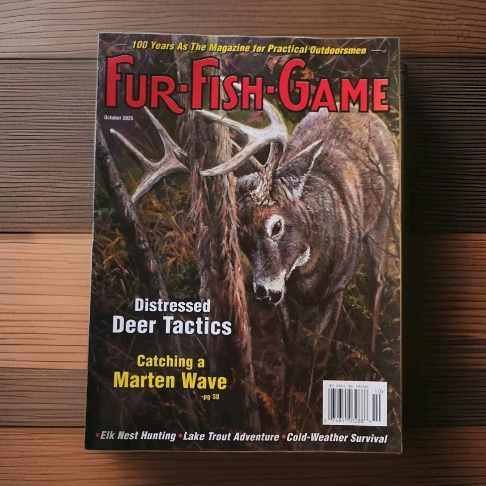 Fur -Fish -Game Magazine  Distressed Deer Tactics - Image 1 of 1