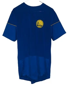 Camiseta Golden State Warriors UNK Para Hombre Mediana Azul Dorado Cuello Redondo NBA Excelente - Imagen 1 de 2