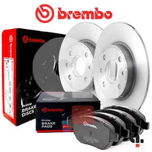 Brembo Rear Brake Discs and Pads Kit for Fiat 500L 0.9 1.3 1.4 1.6 - Picture 1 of 8