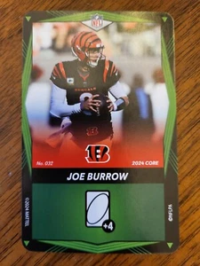 2024 UNO ELITE CORE EDITION Green Joe Burrow Bengals Card #32 - Bild 1 von 2