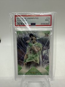 John Cena 2020 Wwe Undisputed Green Legends 24/50 #76 Psa 9