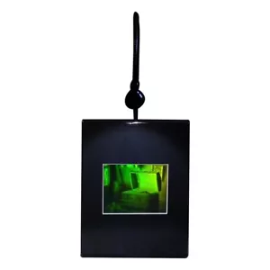 Ático 3D con imagen de holograma de maletero (SOPORTE DE ESCRITORIO ILUMINADO), coleccionable en plata - Imagen 1 de 7