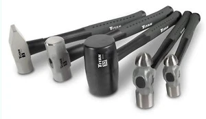 Comprehensive Hammer Set Includes Ball Pein Rubber Mallet and Sledge Hammers - Picture 1 of 8