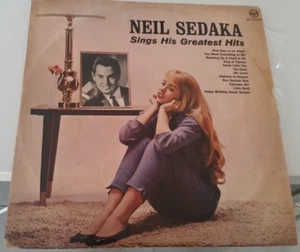 NEIL SEDAKA sings his greatest hits RARE ISRAELI LP - Picture 1 of 3