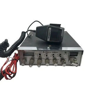 Cobra 148 GTL AM/SSB CB Radio With Mic Made In Malaysia Tested Works Clean - Zdjęcie 1 z 5