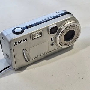 Sony Cyber-shot DSC-P72 3.2MP Digital Camera - Silver - Picture 1 of 6
