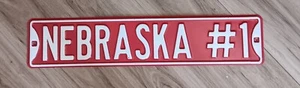 Nebraska Heavy 28 Inch Sign Farm Gift Home Garage Shop Decor - Picture 1 of 1