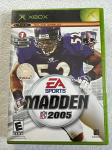 Madden 05 NFL XBOX Live Online Enabled Includes Original Case - Picture 1 of 4