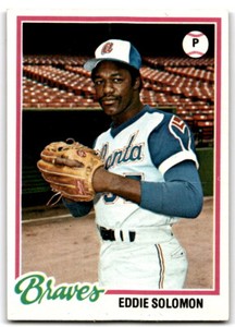 1978 Topps #598 Eddie Solomon