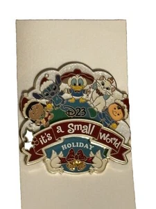 Disney DLR It's a Small World Holiday 2010 Marie Stitch LE 1500 D23 Pin - Picture 1 of 1