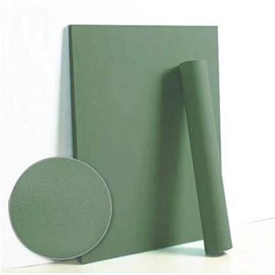  118''x17.7'' Green Peel and Stick Wallpaper Contact 17.7''x118'' Dark Green - Image 1 of 4
