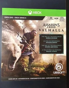 Assassins Creed Valhalla Preorder Bonus Xbox One - Picture 1 of 1