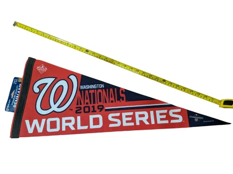 2019 WASHINGTON NATIONALS WORLD SERIES CHAMPIONS PENNANT RENDON SOTO RARE Cover
