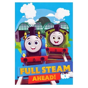 Almohadilla de actividad libro para colorear Thomas & Friends Full Steam Ahead A4 para niños - Imagen 1 de 3