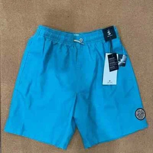 NWT Rip Curl Boy's Bondi Volley Swim Board Shorts Blue Size Small - Picture 1 of 2
