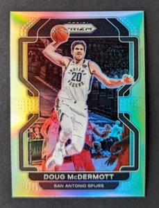 2021-22 Panini Prizm Basketball #40 Doug McDermott Silver Prizm Spurs - Bild 1 von 2