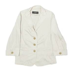 MAX MARA WEEKEND Womens Blazer Jacket Beige S - Picture 1 of 6