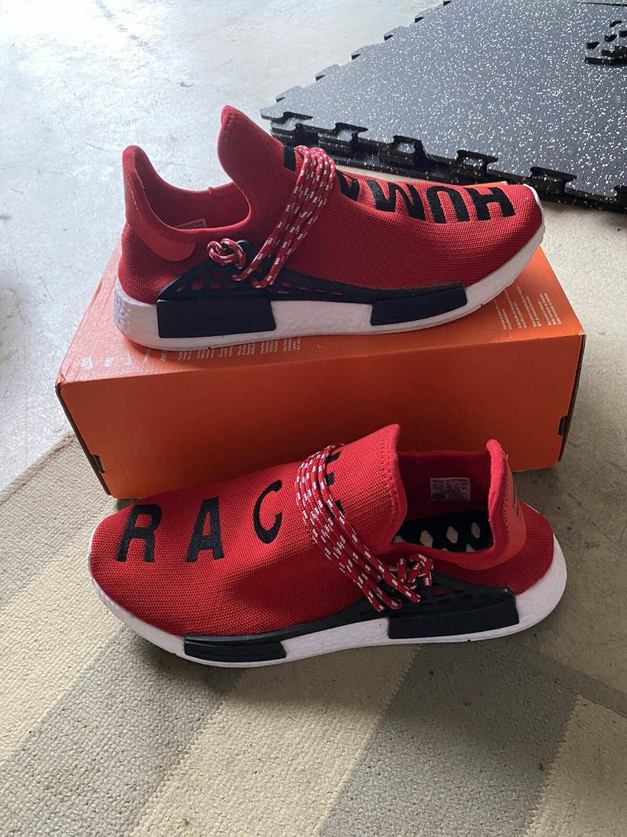 adidas Pharrell x NMD Human Race Red for Sale | Authenticity adidas Pharrell x NMD Human Race Red for Sale | Authenticity