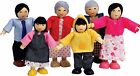 Hape Asian Wooden Doll House Family Set