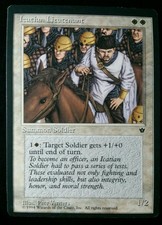Vintage Magic The Gathering Icatian Lieutenant Decker 1994 WOTC Card