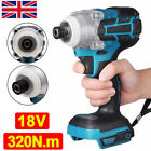 320nm 1/4" Cordless Electric Impact Wrench Drill Gun Ratchet Driver For Makita Q