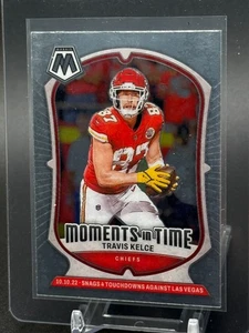 2024 Panini Mosaic Football  -  Moments in Time Travis Kelce, KC Chiefs #12 - Picture 1 of 2