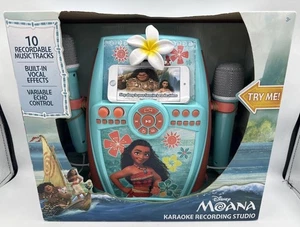 Disney Moana Estudio de Grabación de Karaoke Efectos Vocales 2 Micrófonos Cantar LEER - Imagen 1 de 24