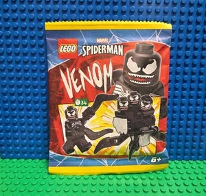 Lego Veneno con Simbionte Minifigura 682501 Marvel Super Heroes sh0542 CMF Lote - Imagen 1 de 2