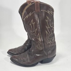 Distressed Tony Lama Herren Cowboystiefel Größe 8 Style 6284 Vintage - Bild 1 von 17