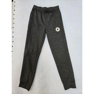 Converse All Star Girls dark Gray Jogger gym Pants medium - Picture 1 of 6